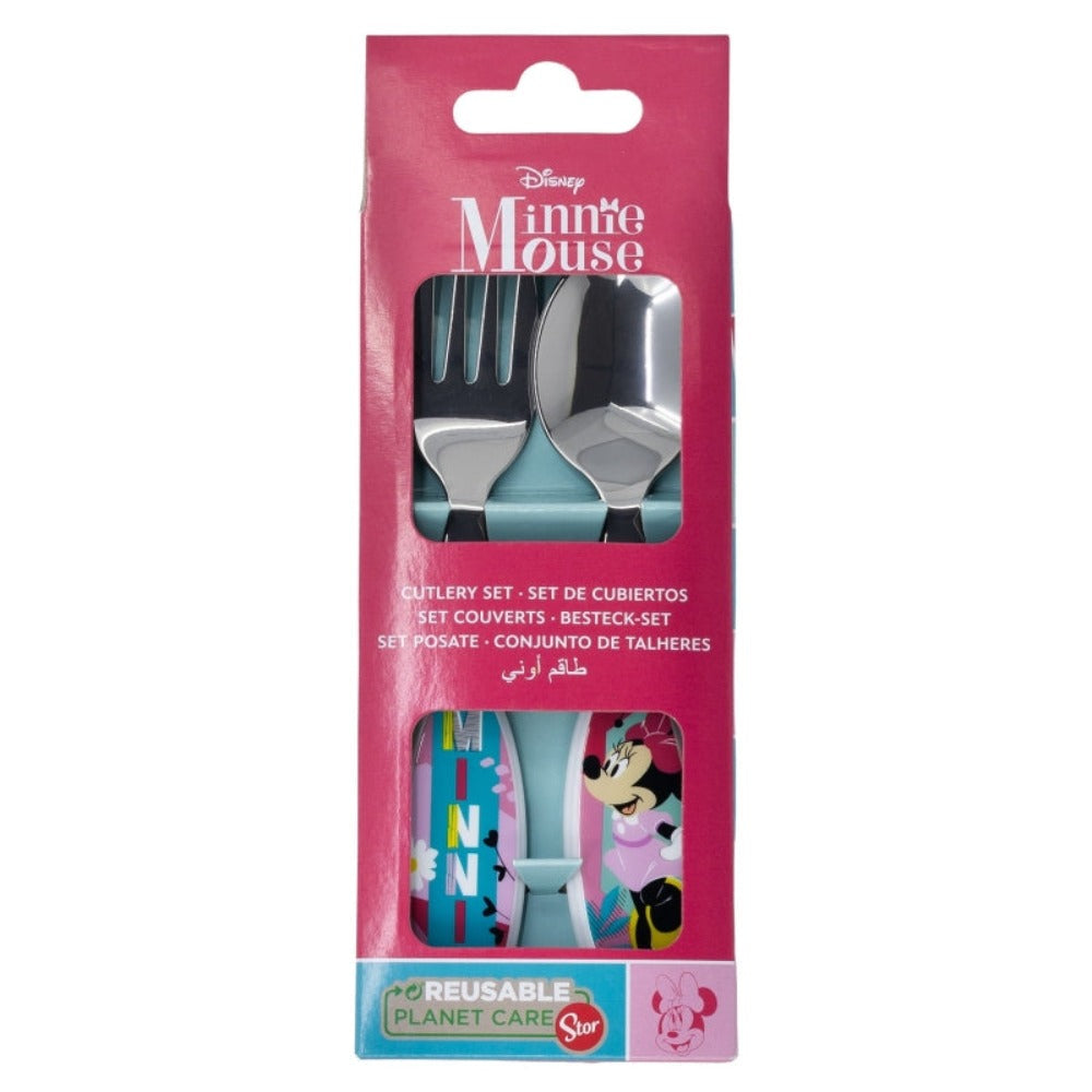 Minnie Maus Kinder Besteck Set - 2 Teile