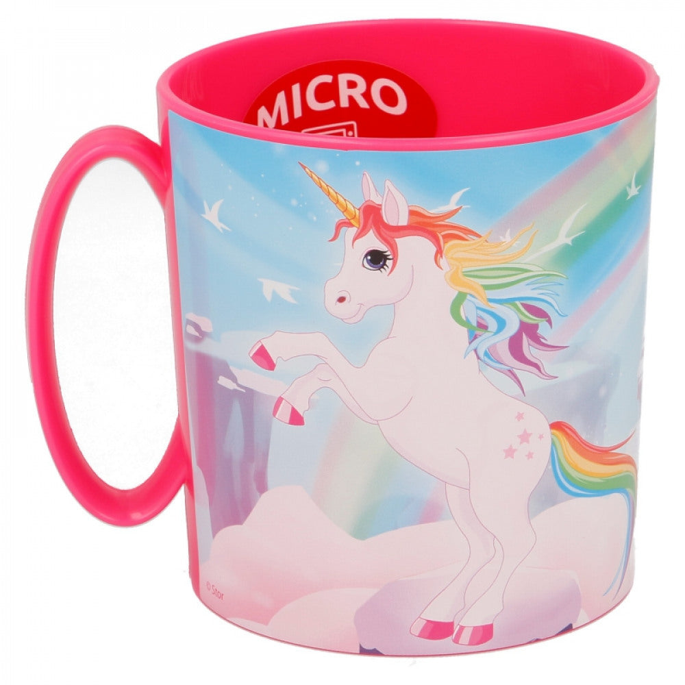 Plastiktasse Becher Einhorn für Kinder