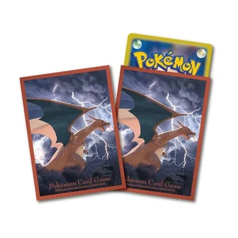 Pokémon Kartenhüllen Premium 64x Glurak Sleeves TCG
