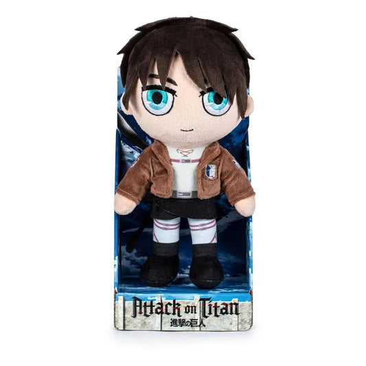 Eren Jaeger Attack on Titan Plush Toy - 27 cm Stuffed Animal