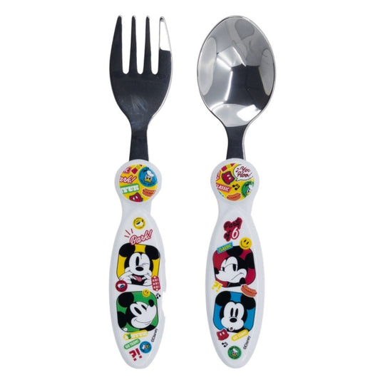 Micky Maus Besteck-Set - 2-teilig