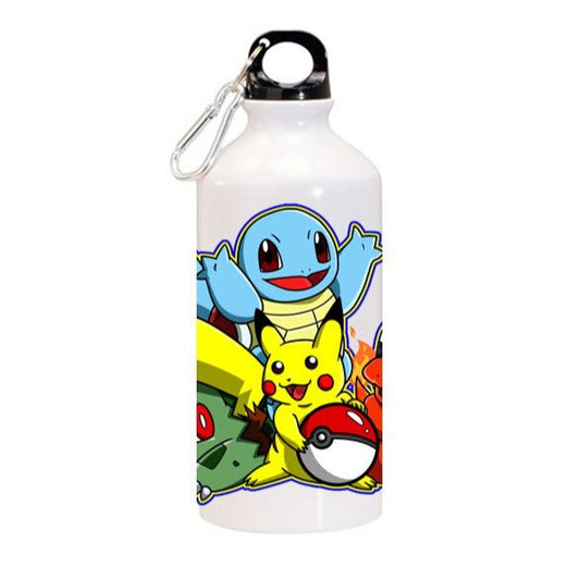 Pokémon Pikachu Glumanda Bisasam Schiggy Aluminiumflasche 500ml