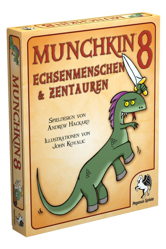 Munchkin 8: Lizard-Men & Centaurs Brettspiel Pegasus