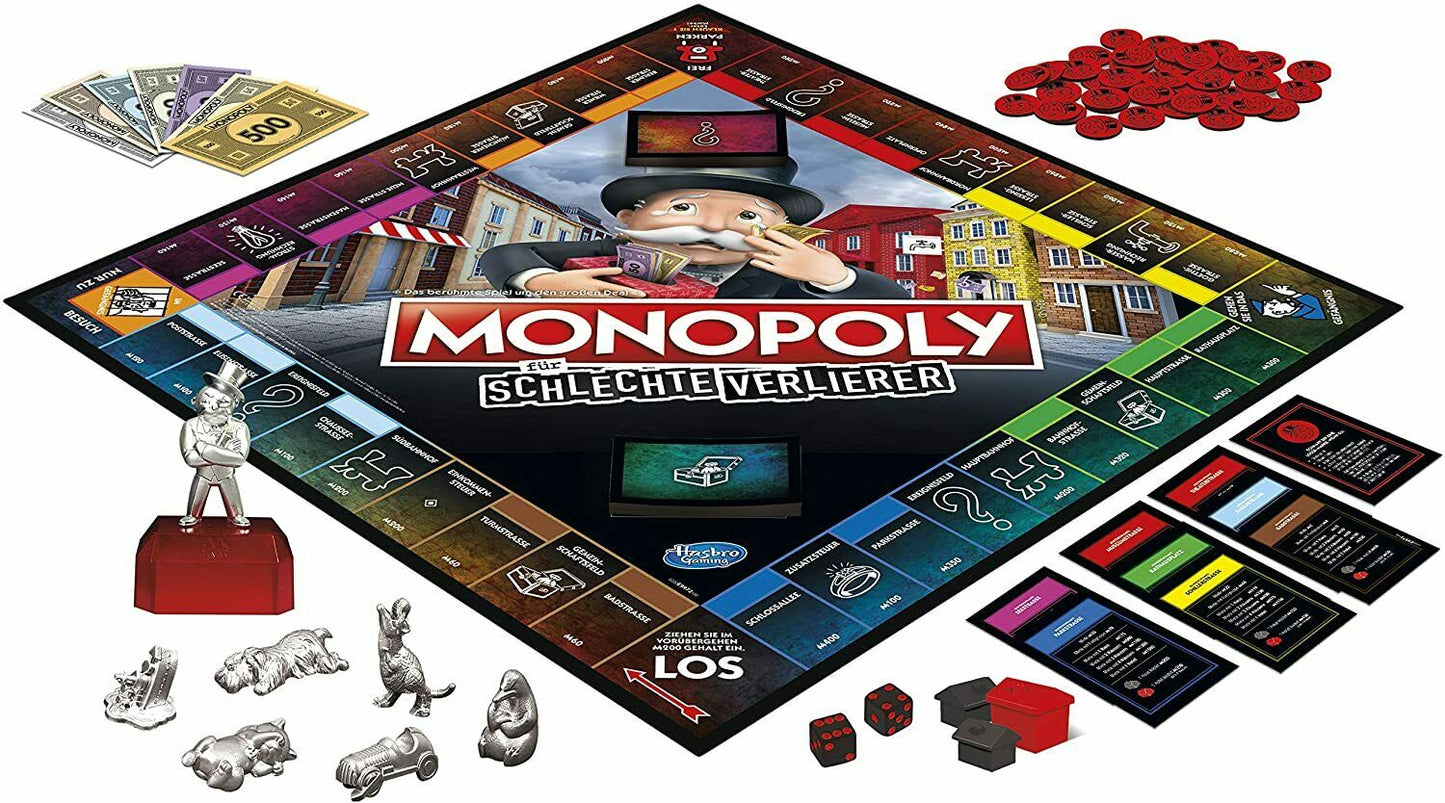 Hasbro Monopoly für schlechte Verlierer