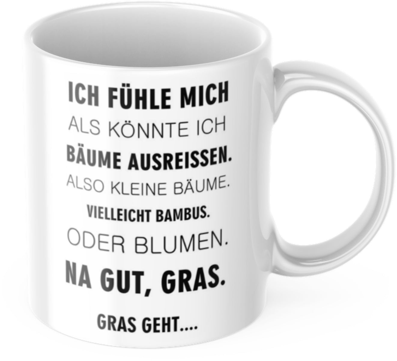 Lustige Kaffeetasse Witz Motivation Frühstück Morgen Arbeit Tasse Büro Geschenk
