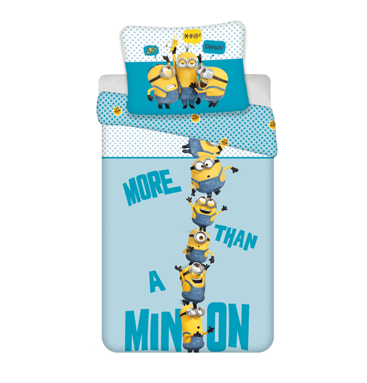 Minions Bettwäsche - 140x200 cm Kissen- und Deckenbezug