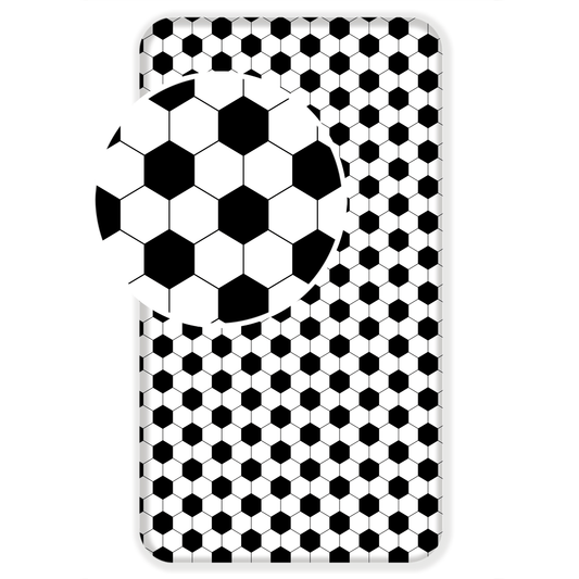 Football Fitted Sheet - 90x200 cm Single Bed Mattress Cover