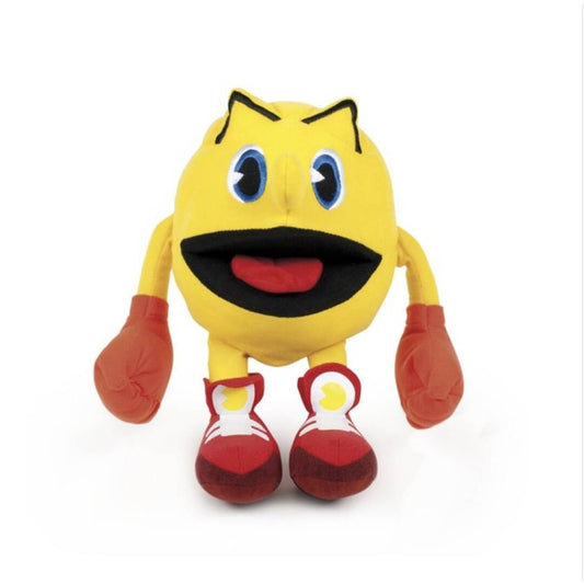 Pac-Man Plüschtier - 25 cm Kuscheltier weiches Stofftier