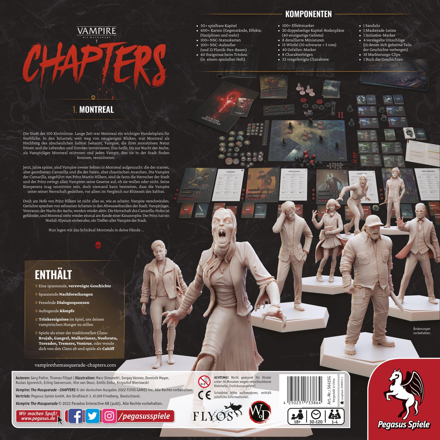 Vampire: Die Maskerade Chapters - Grundspiel Pegasus