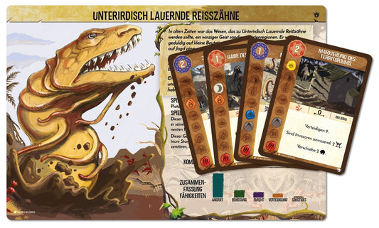 Spirit Island: Underground Lurking Fangs [Mini-Expansion]