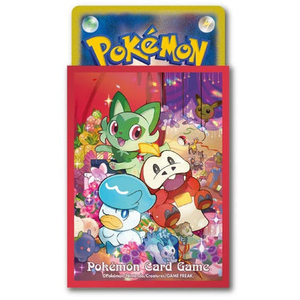 Pokémon TCG Karten 64 Premium-Hüllen Sleeves Kwaks Felori Krokel