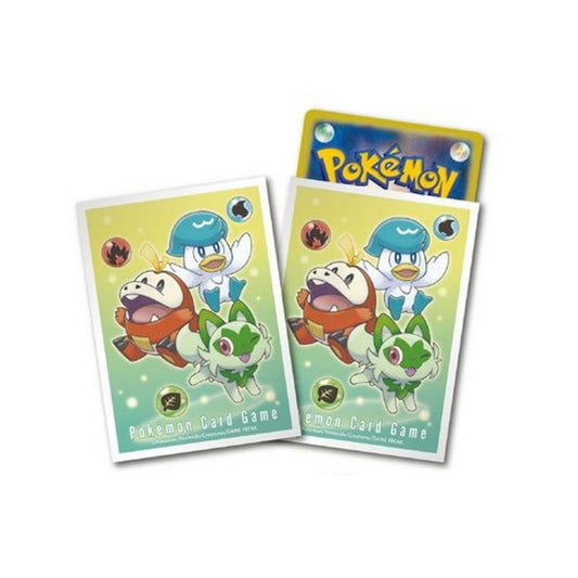 Pokémon-Kartenhüllen Premium 64x Kwaks Krokel Felori Sleeves TCG