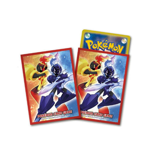 Pokémon-Kartenhüllen Premium 64x Crimanzo & Azugladis Sleeves TCG