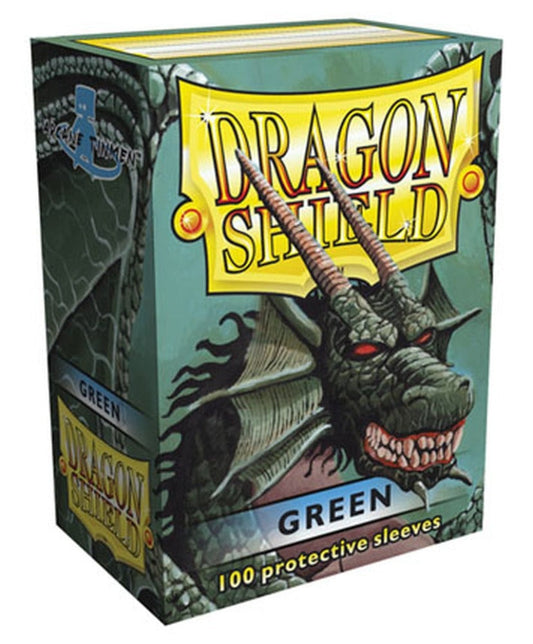 Dragon Shield Kartenhüllen 63 x 88mm Sleeves Grün (100)