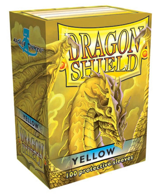 Dragon Shield Card Sleeves 63 x 88mm Yellow (100)