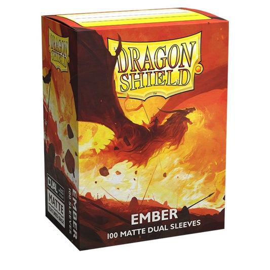 Dragon Shield: Matt – Dual Ember (100)