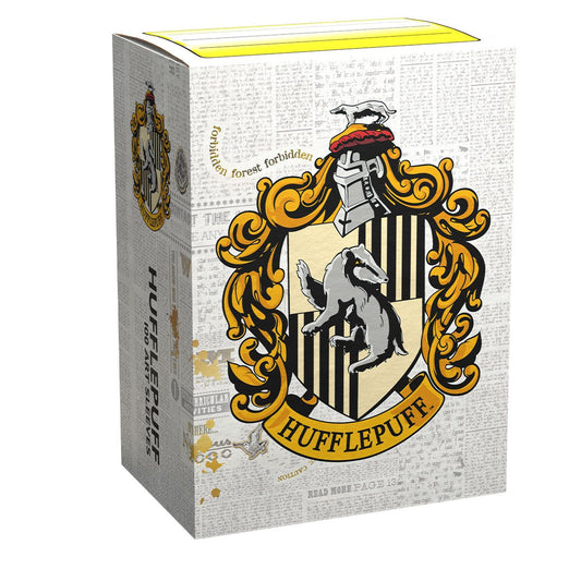 Dragon Shield Kartenhüllen 63 x 88 mm Matte Art – WizardingWorld – Hufflepuff (100)