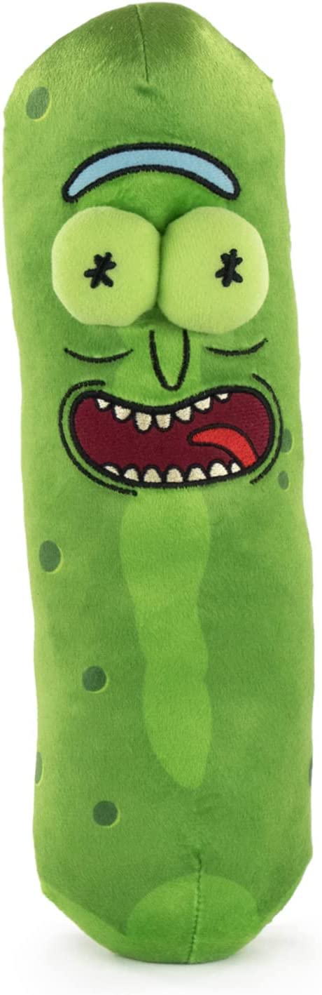 Rick & Morty Pickle Rick Kuscheltier - 32 cm Plüschtier Pickle Rick Stofftier