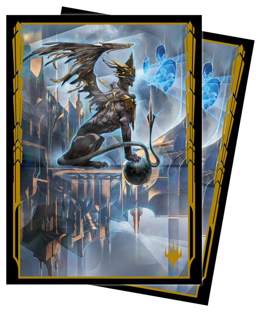 Magic the Gathering Kartenhüllen: Streets of New Capenna mit Raffine, Scheming Seer (100)