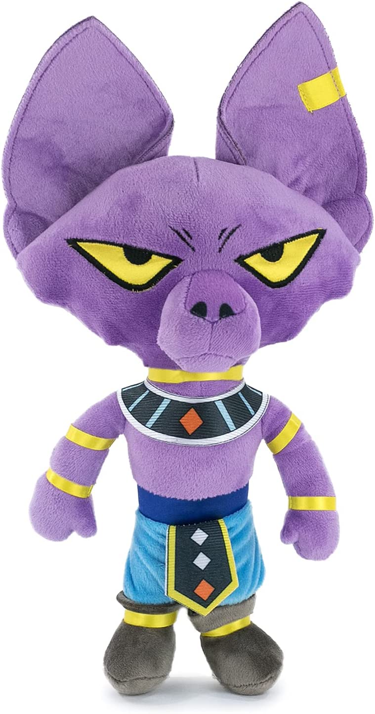 Dragon Ball Beerus Kuscheltier - 22 cm Anime Plüschtier Stofftier
