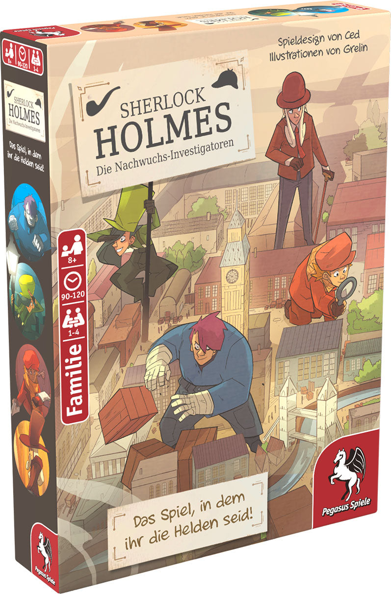 Sherlock Holmes - Die Nachwuchs-Investigatoren (Krimi-Comic-Spiel)