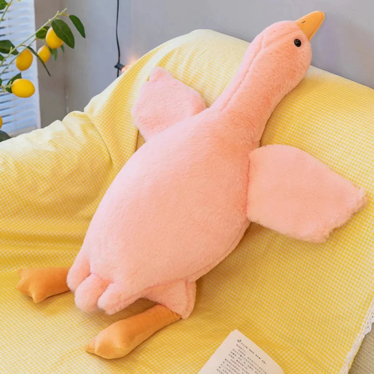 Gans Kuscheltier - 40 cm Ente Plüschtier weiches Gänse Stofftier
