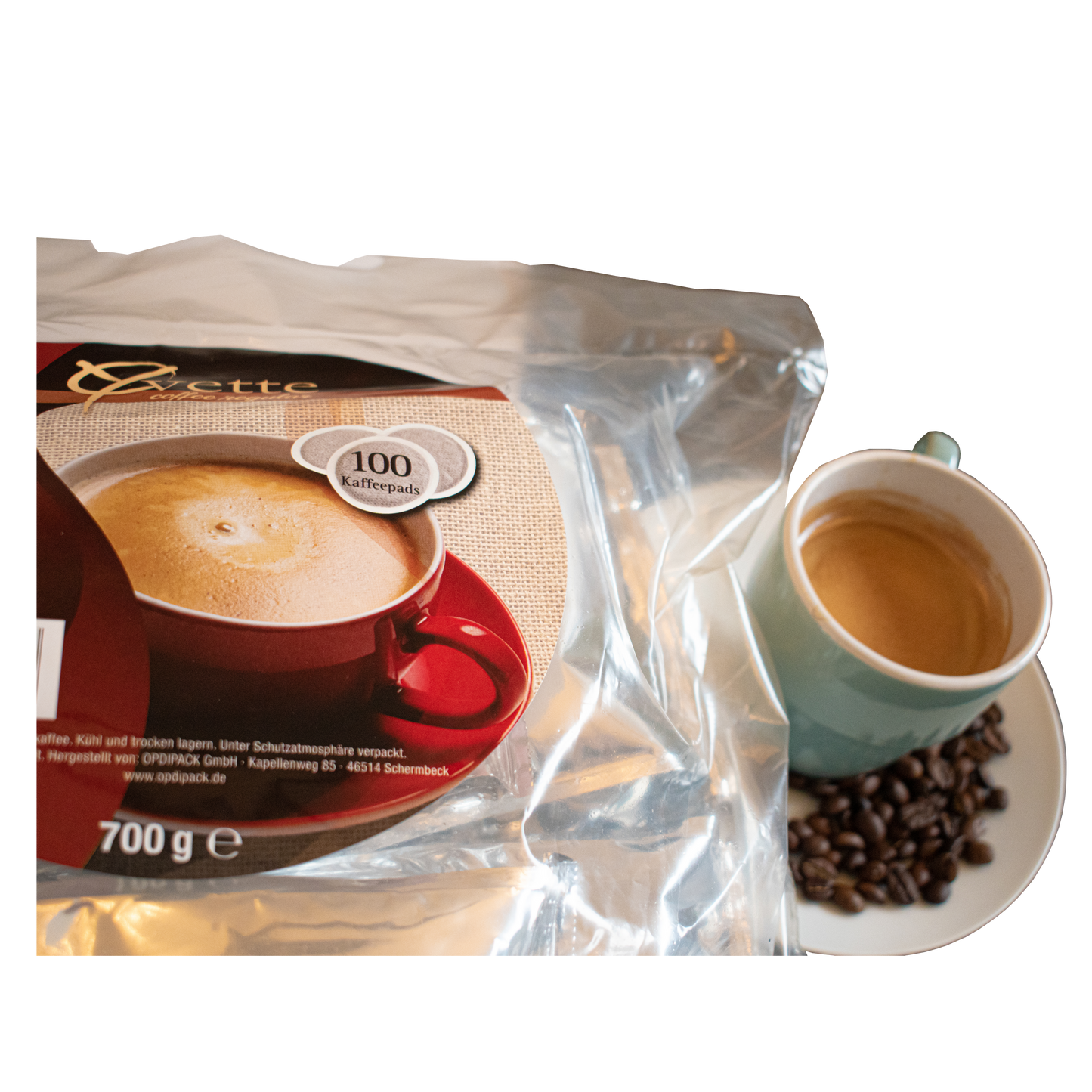 300 Kaffeepads Regular 12x 25er Beutel Yvette