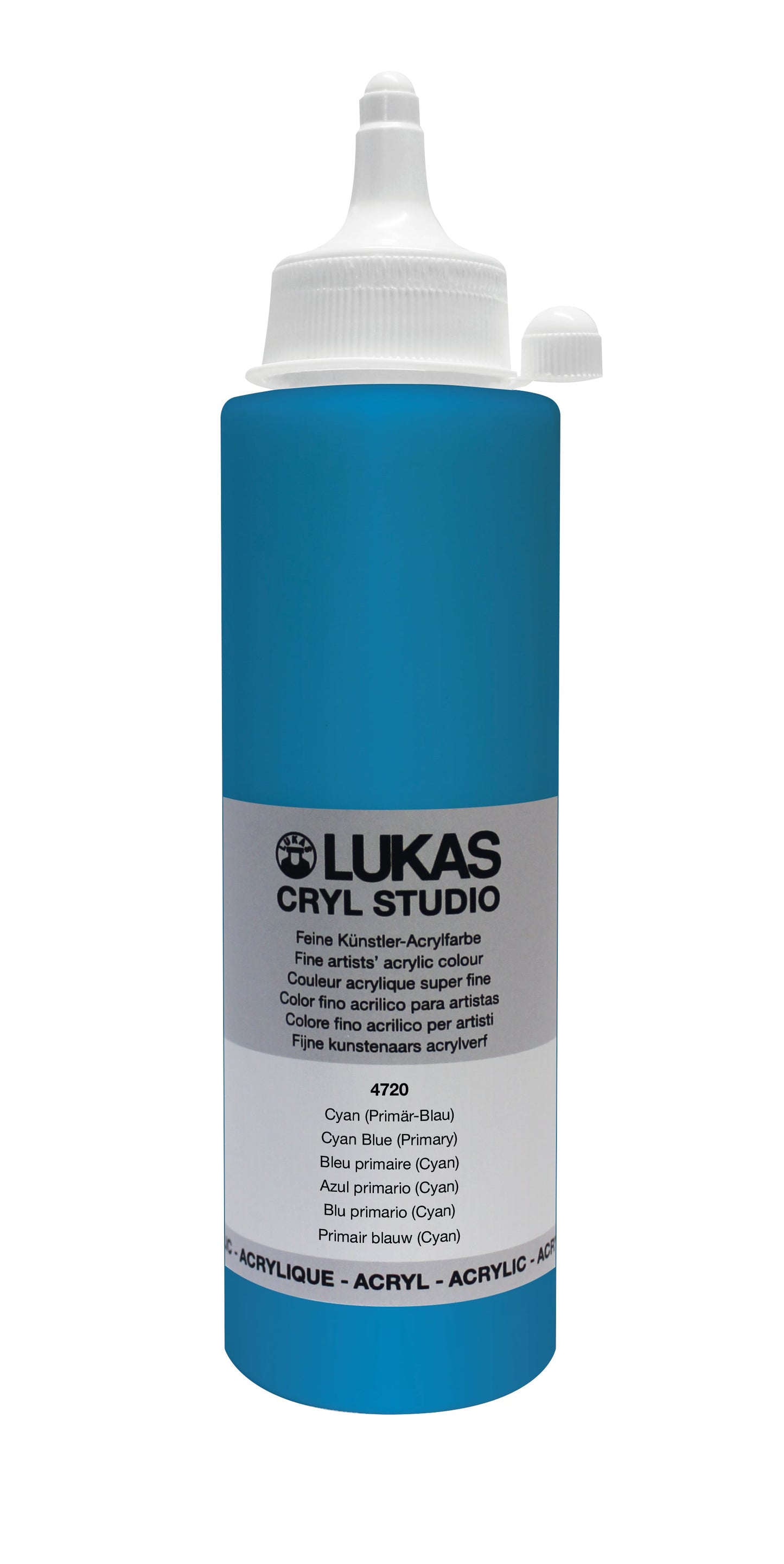 LUKAS CRYL Studio - 4720 Cyan (Primär-Blau) (125/250ml)