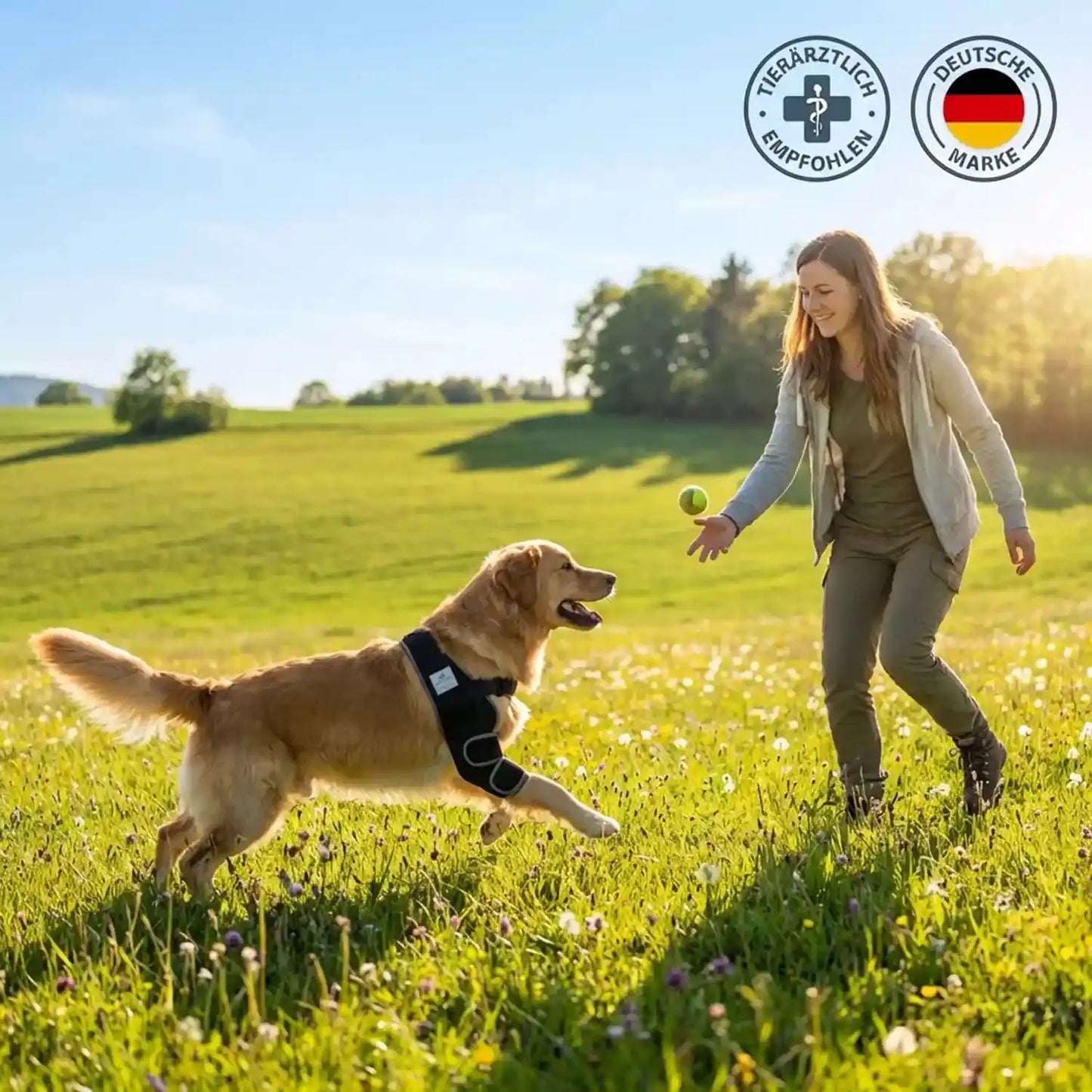 Liegeschwielen Bandage für Hunde