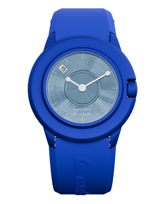 Die blaue Uhr