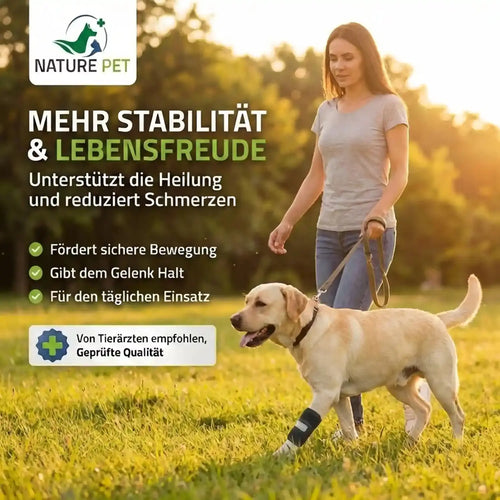 Mittelgroße Handgelenksbandage für Hunde