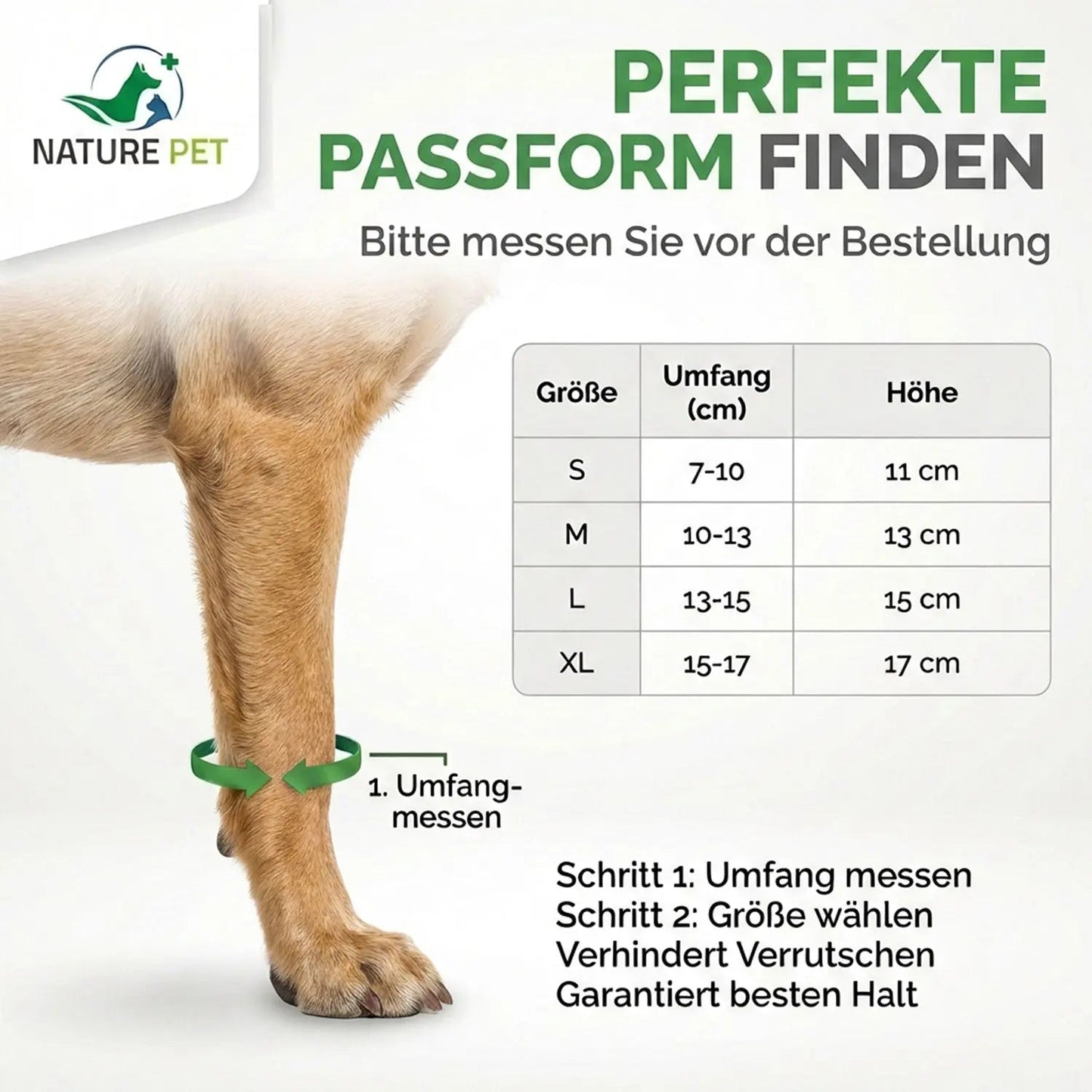 Stabilisierungs Handgelenkbandage für Hunde