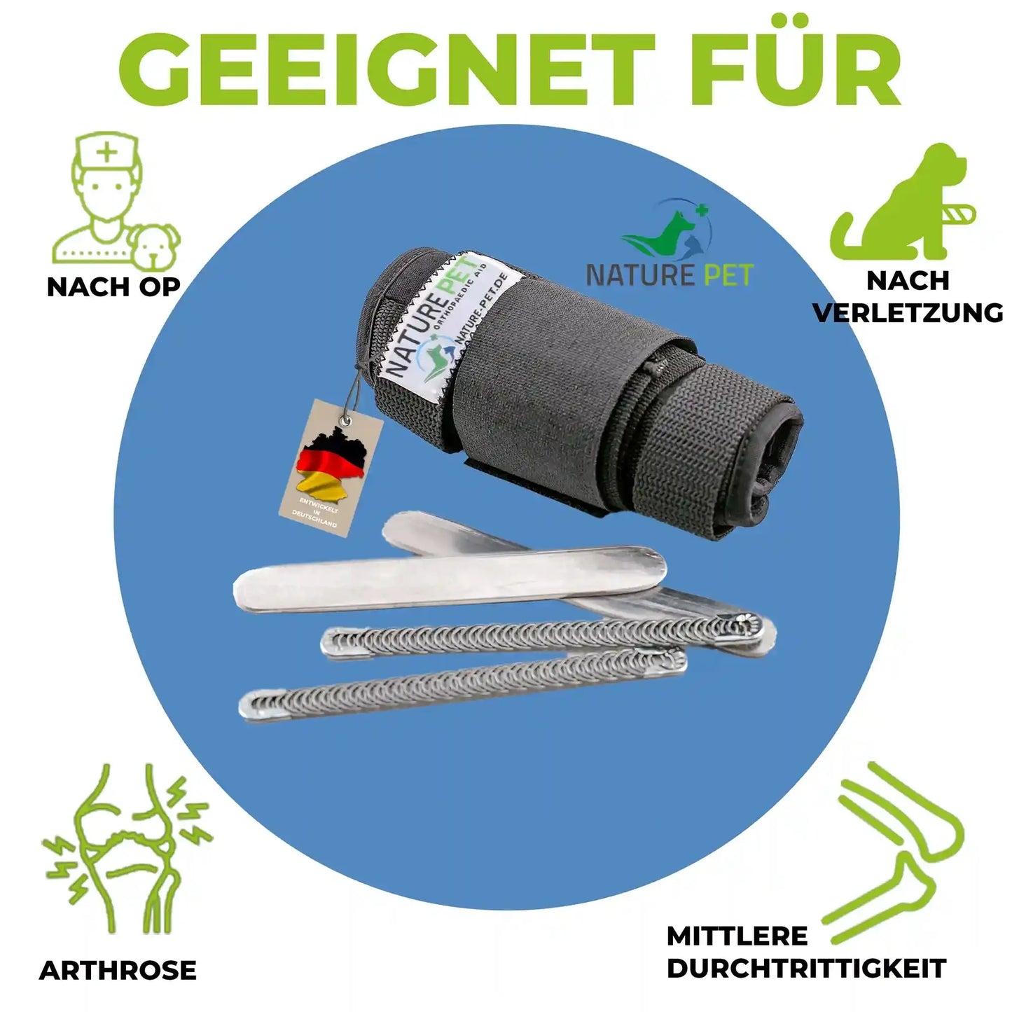 Stabilisierungs Handgelenkbandage für Hunde