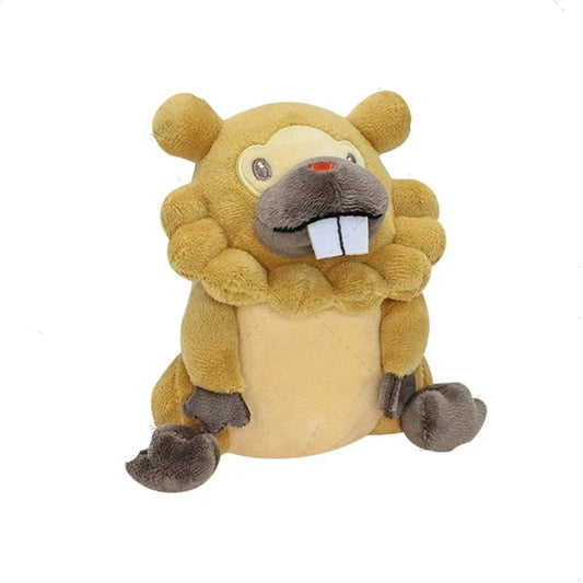 Bidiza Pokémon Kuscheltier - 13 cm Plüschtier weiches Stofftier Bidoof