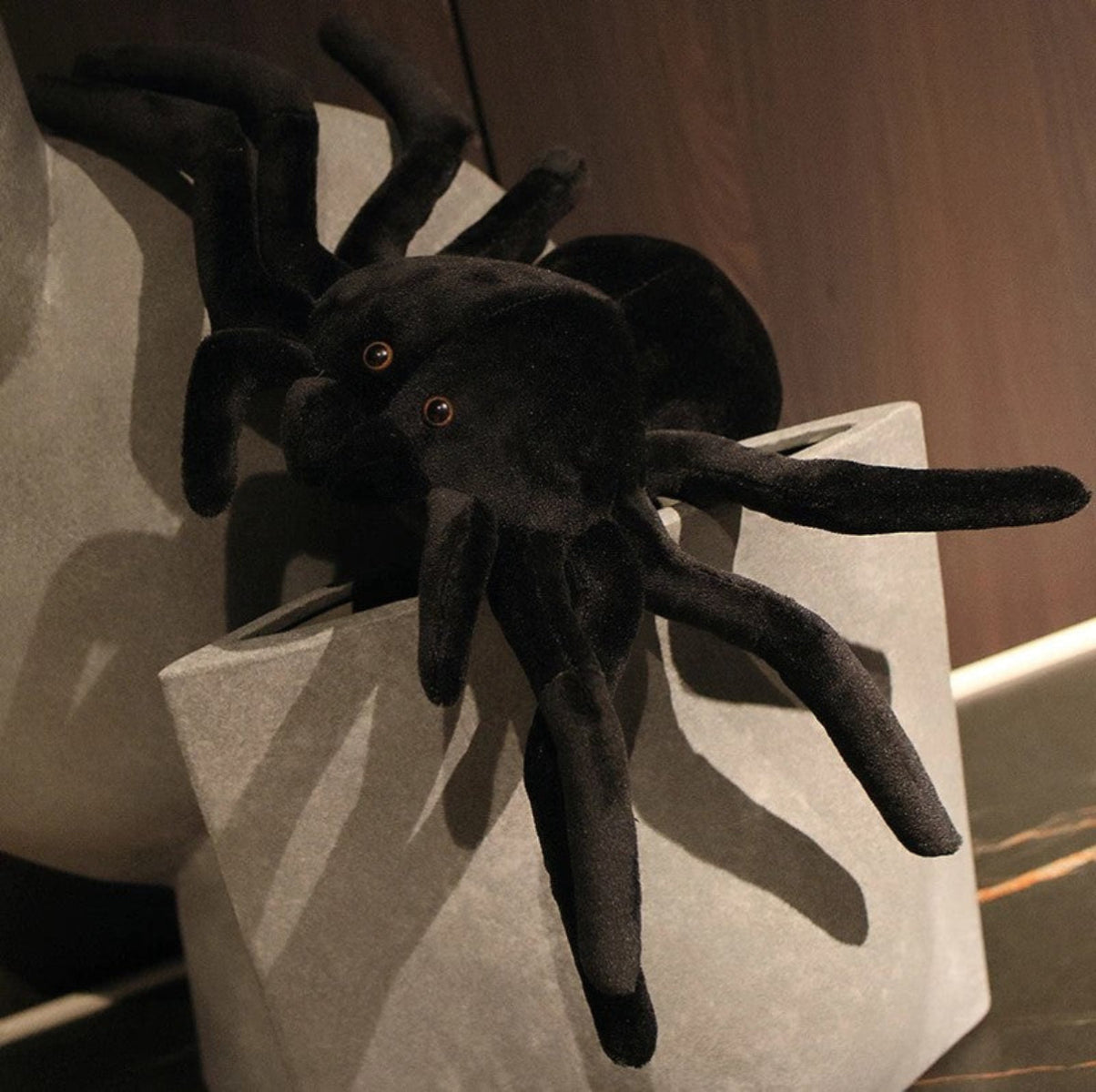 Spinne Kuscheltier - 20 cm Plüschtier Tarantel Stofftier