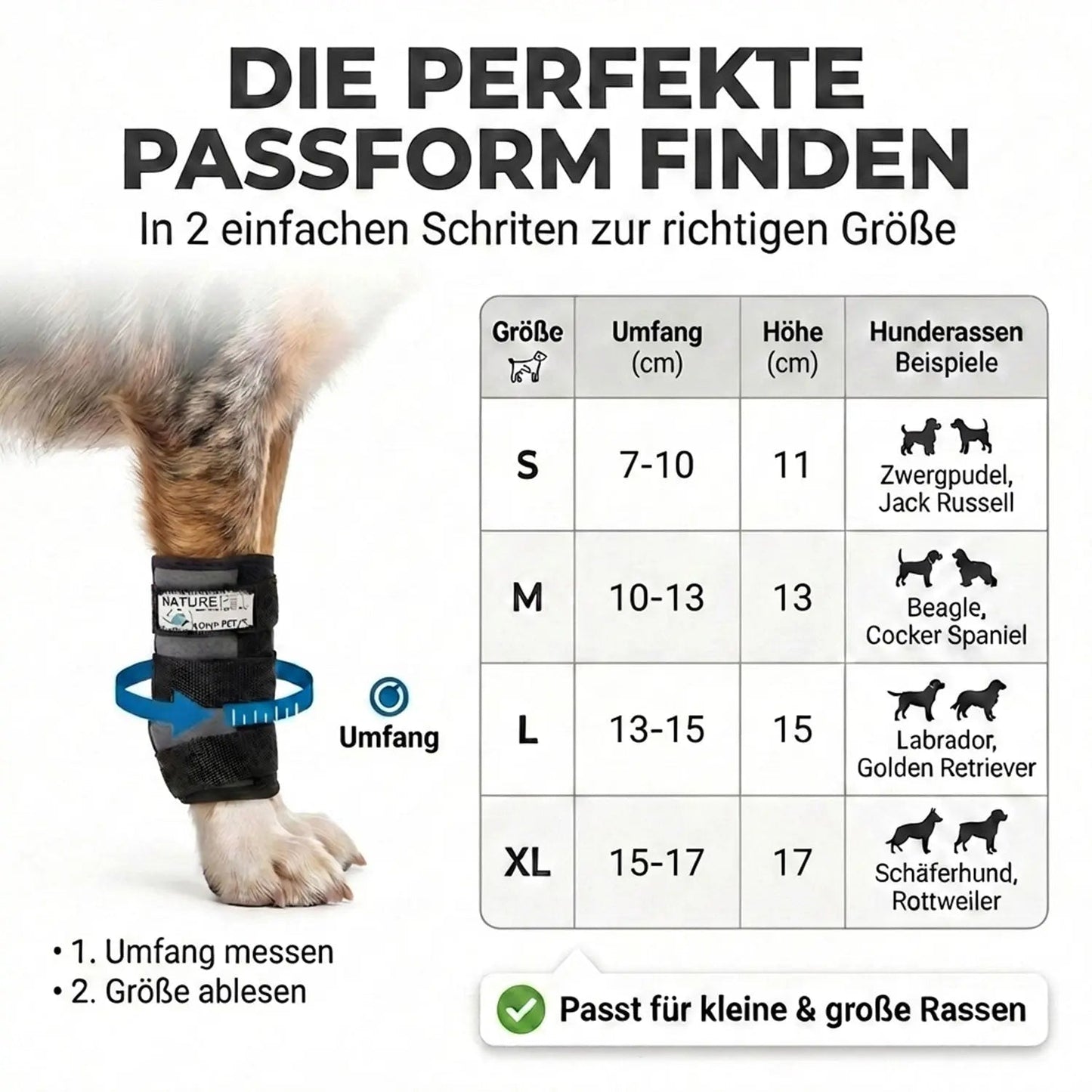 Sportbandage für Hunde