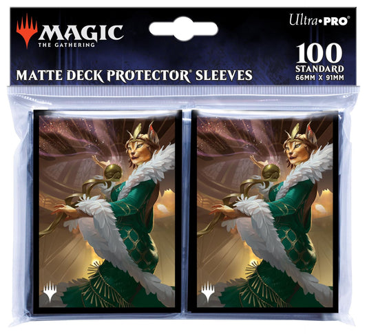 Magic the Gathering Kartenhüllen: Streets of New Capenna mit Kitt Kanto, Mayhem Diva (100)