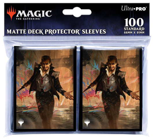 Magic the Gathering Kartenhüllen: Streets of New Capenna mit Anhelo, the Painter (100)