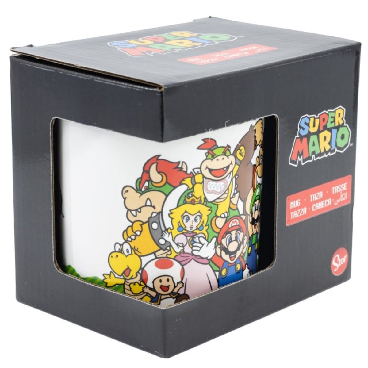 Super Mario Tasse Kaffeetasse 325ml Mug Cup mit Geschenkkarton
