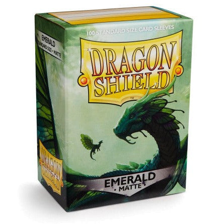 Dragon Shield Kartenhüllen 63 x 88mm Matte Emerald (100)