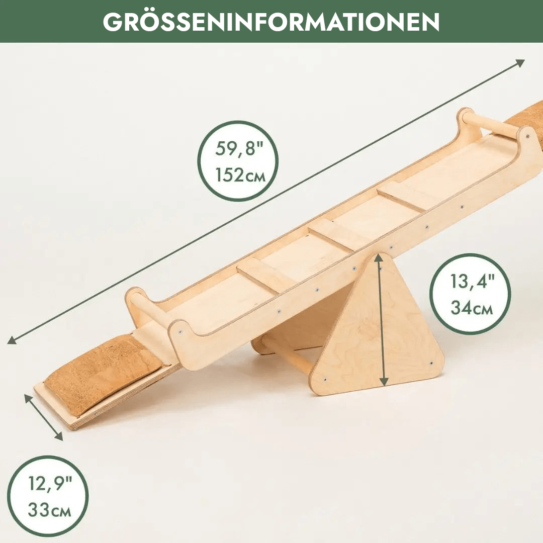 Holz-Wippe für Kleinkinder