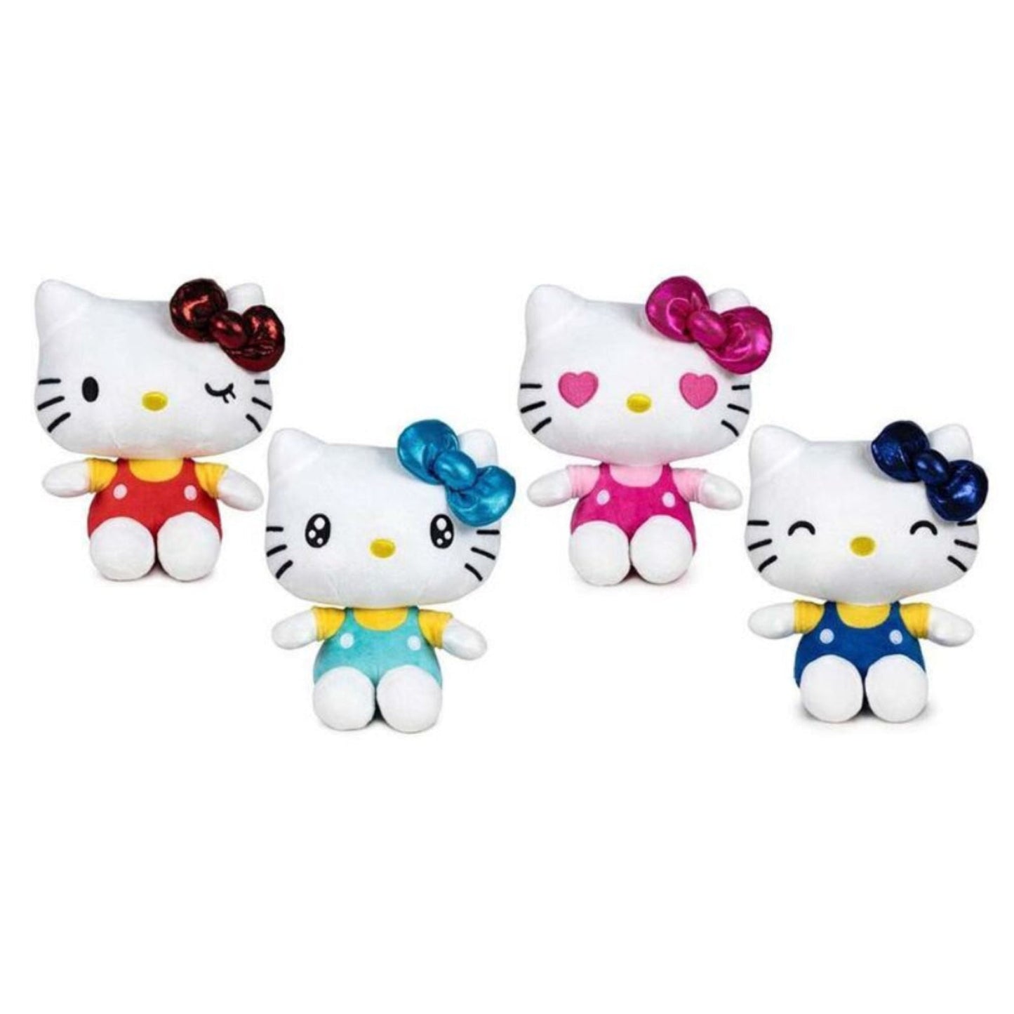 Hello Kitty XXL Stofftier - 60 cm Kuscheltier Glitzer Plüschtier