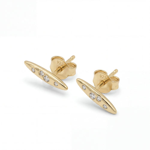 Astra Earrings - 24K Gold Plating