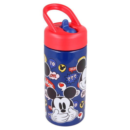 Micky Maus Plastikflasche 410 ml Trinkflasche Sportflasche