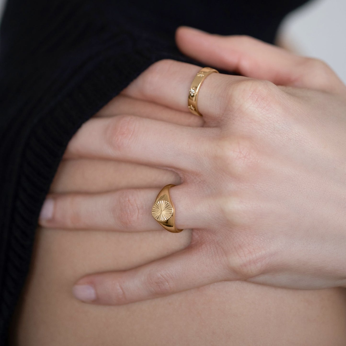 Ring Karl - 18 Karat Gold Vermeil