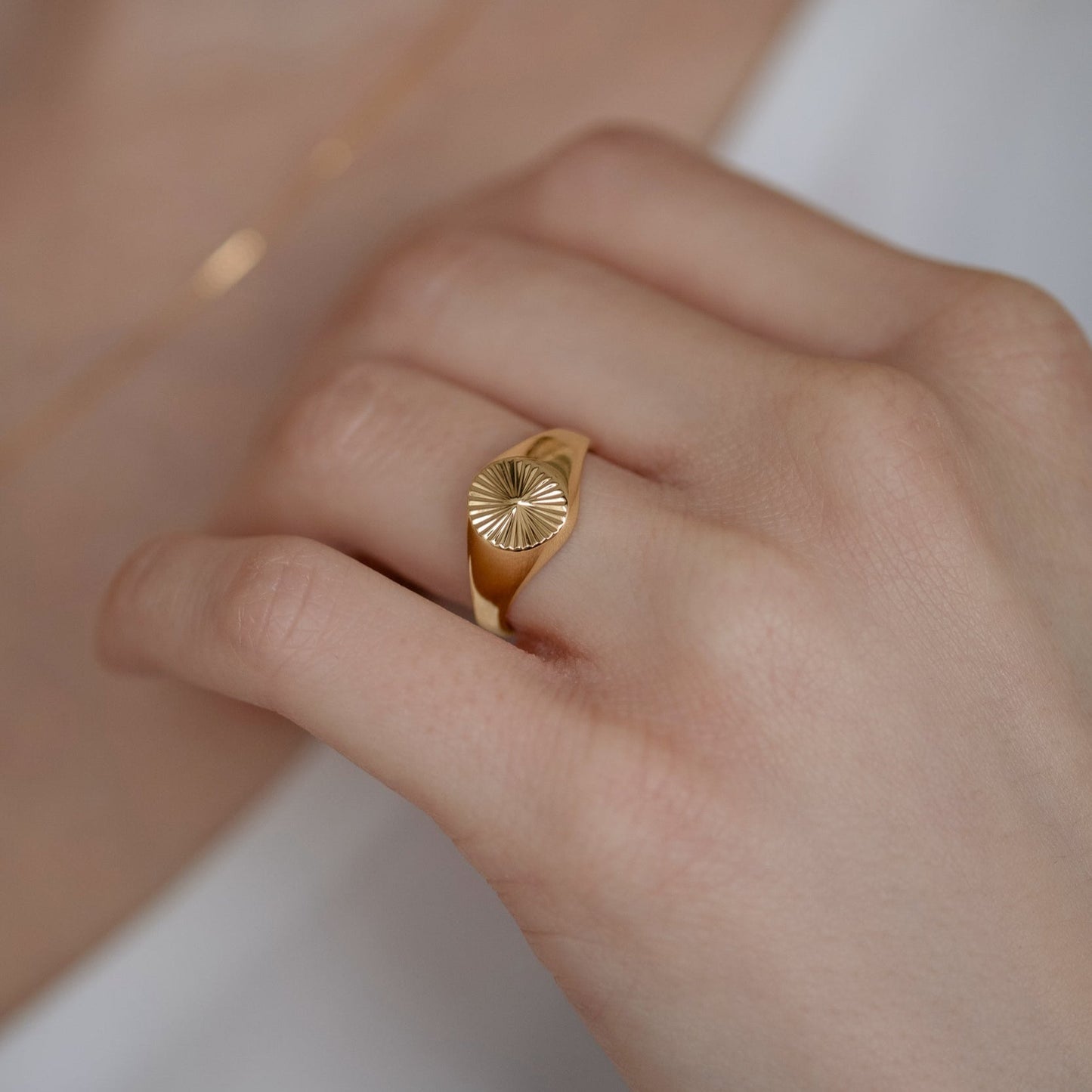 Ring Karl - 18 Karat Gold Vermeil