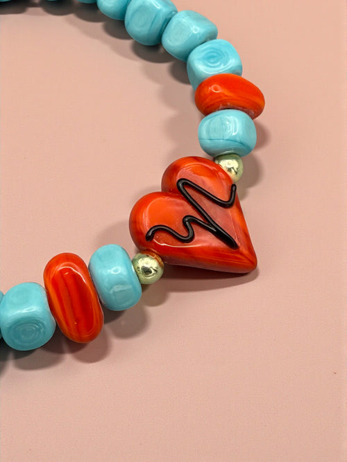 Herzschlag Armband